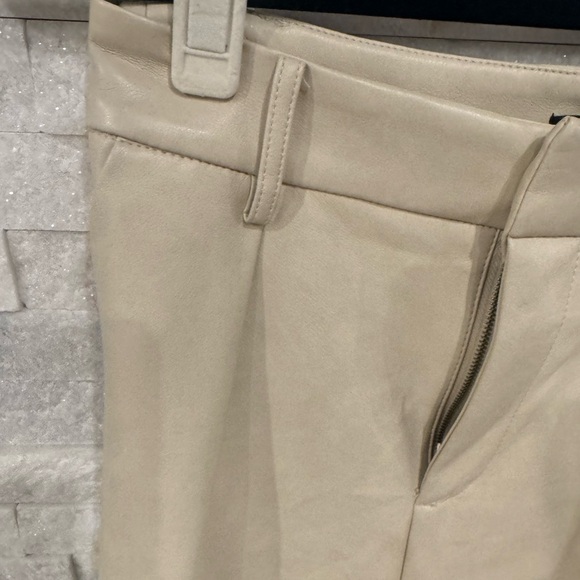 7 for all mankind short set size XS faux leather - Picture 6 of 8